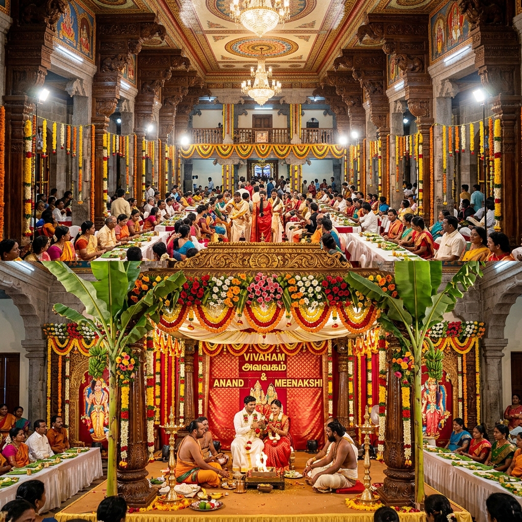Traditional Mandap Banquet Hall